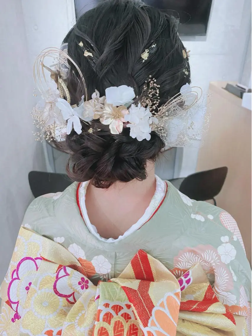 ロング ヘアアレンジ 大阪/ヘアアレンジ /似合わせset💐のヘアスタイル