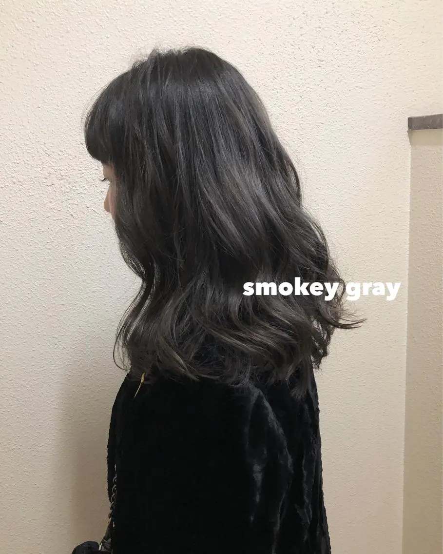ミディアム カラー カット ヘアカラー ツキノキ　ミナ 8月から西梅田店のヘアスタイル