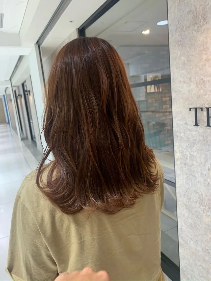 ミディアム 前田 勇貴のヘアスタイル