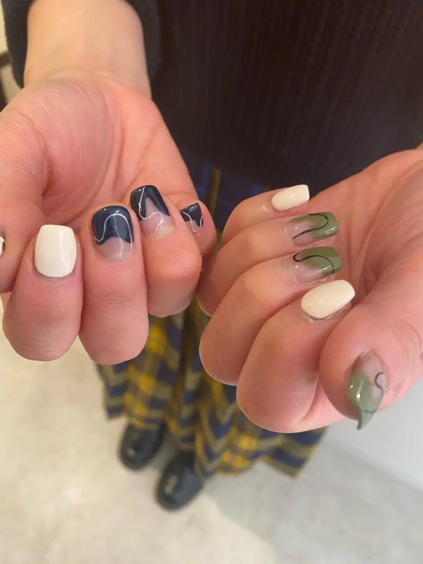 ネイル ニュアンスネイル ハンドネイル Ann nailのネイルデザイン