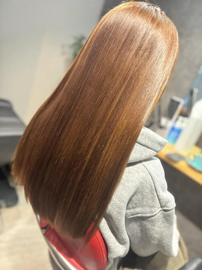 ロング 髪質改善✨レイヤー♡ METEO縮毛◇琴音のヘアスタイル