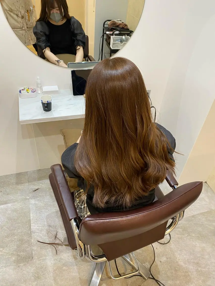 ロング 【髪質改善 艶髪】 布川 莉穂のヘアスタイル