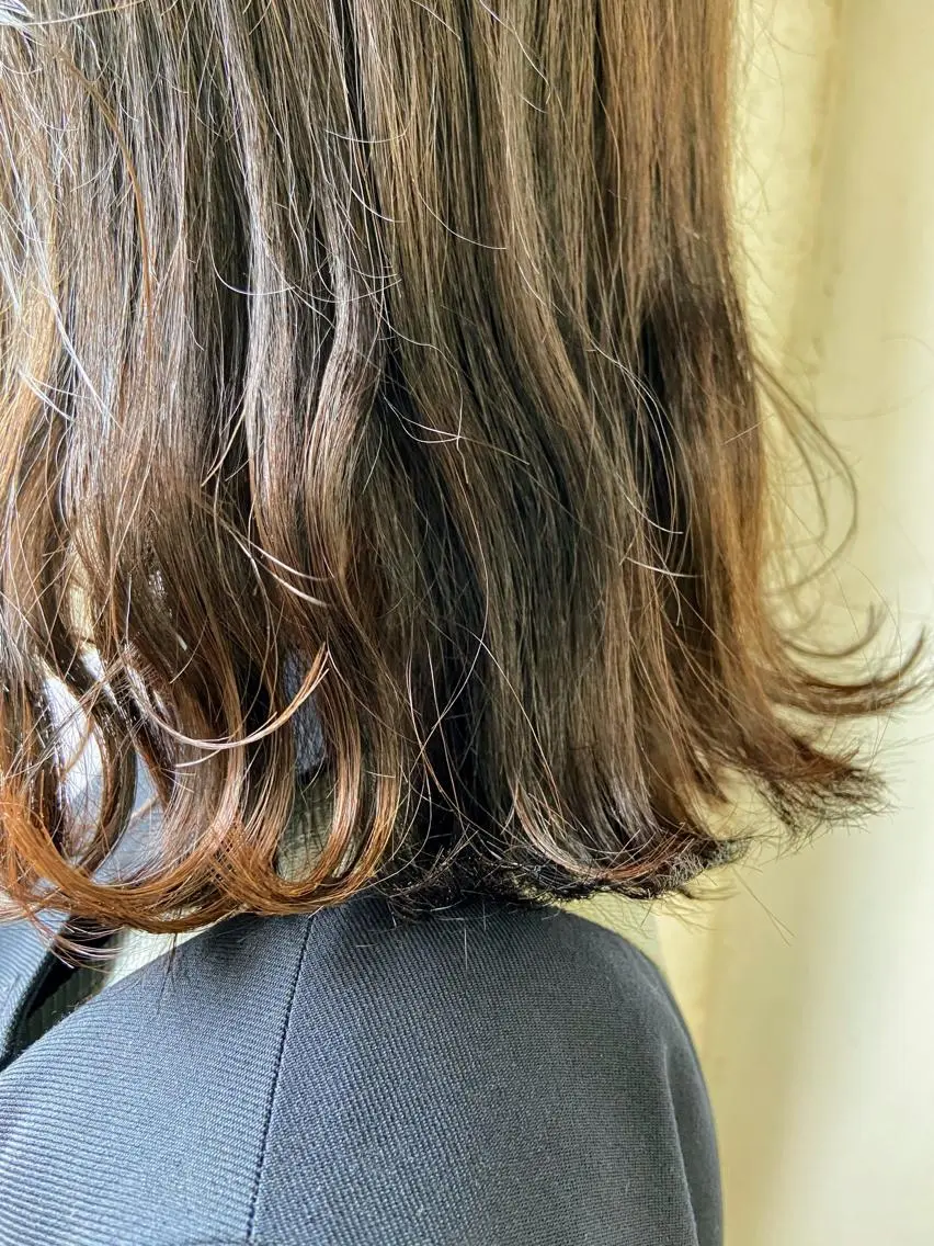 ミディアム 髪質改善・ボブ・ ショート 丸毛一輝のヘアスタイル
