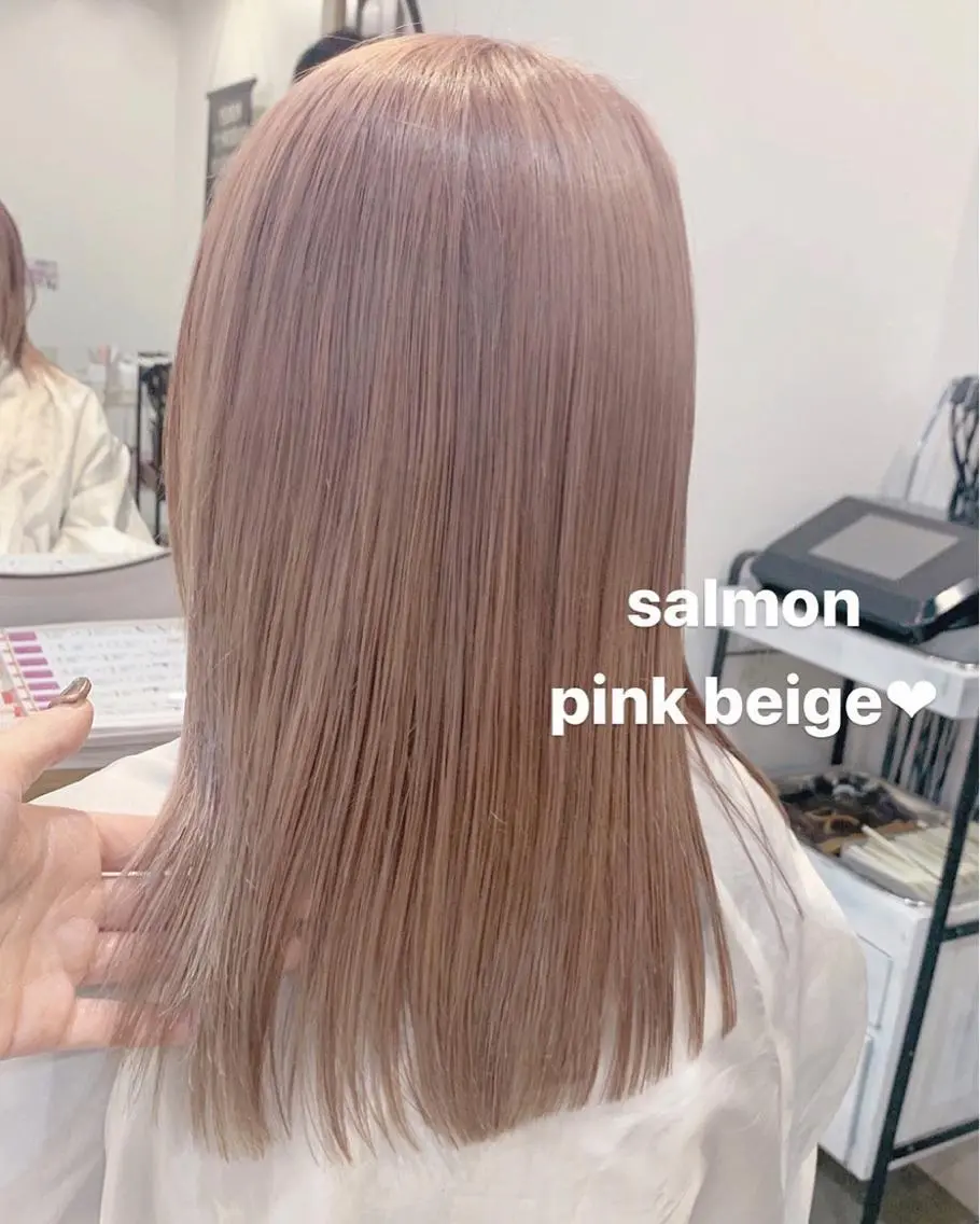 ロング カラー ヘアカラー トリートメント ハイトーンカラー♡ yuのヘアスタイル