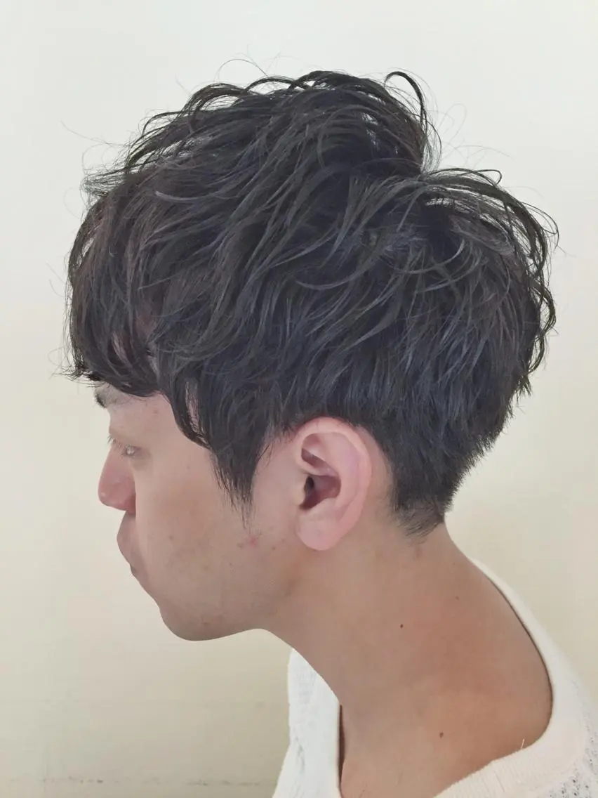 パーマ メンズ マッシュ メンズパーマ ◇おの あすか◇のヘアスタイル