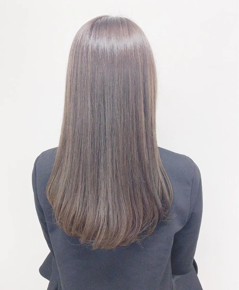 ロング カラー ブリーチなし透明感 🍀梅田・増田のヘアスタイル