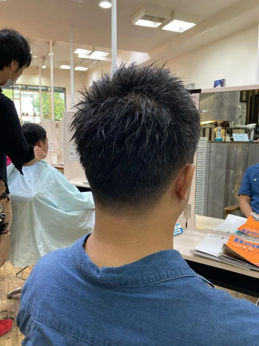 ショート メンズ ビジネス 刈り上げ カット 赤羽、髪質改善サロン 吉野リョウスケのヘアスタイル