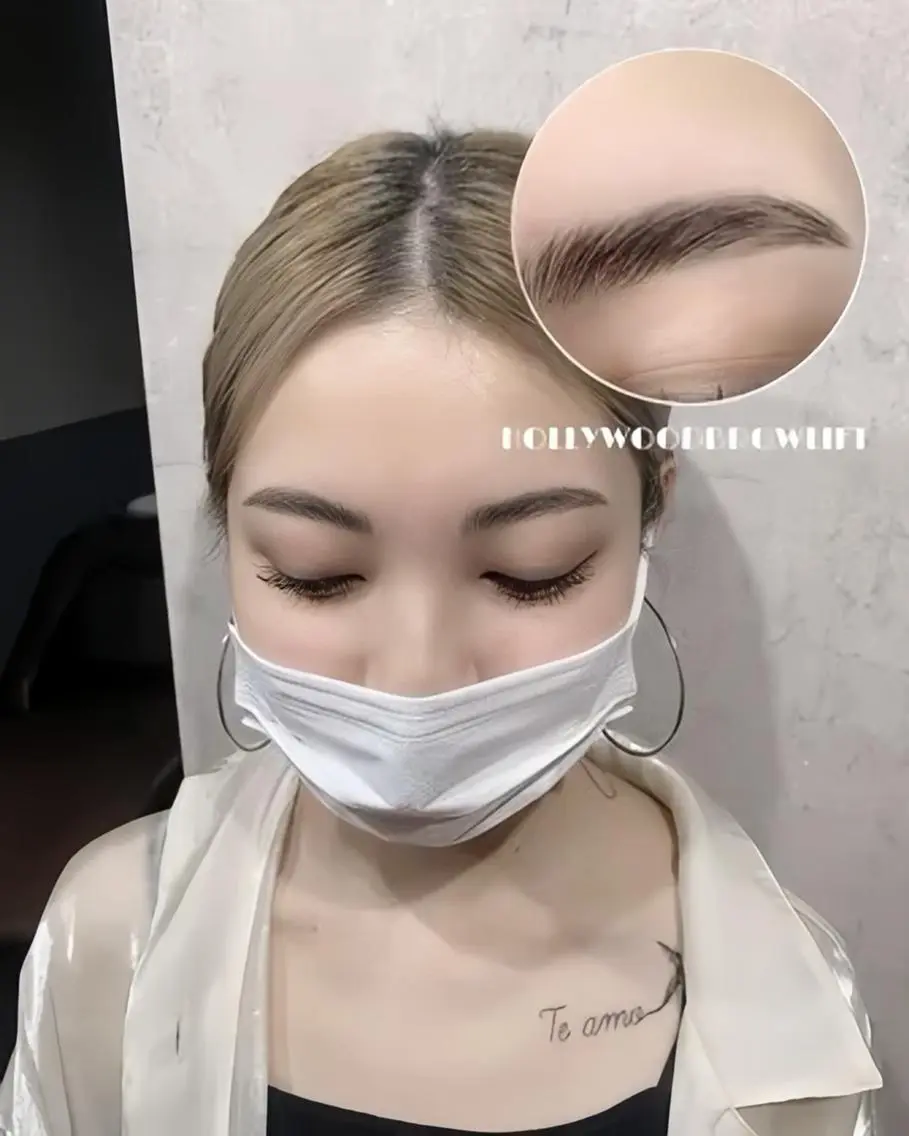 アイブロウ 眉カラー 🩵eyelash メイ🦖のマツエク・マツパデザイン