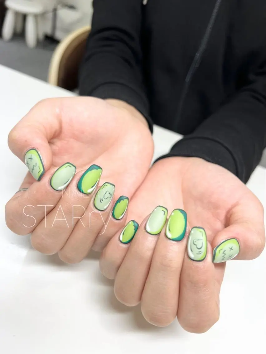 ネイル アートネイル ジェルネイル ニュアンスネイル パラジェル シンプルネイル NAIL by STARry 川口のネイルデザイン