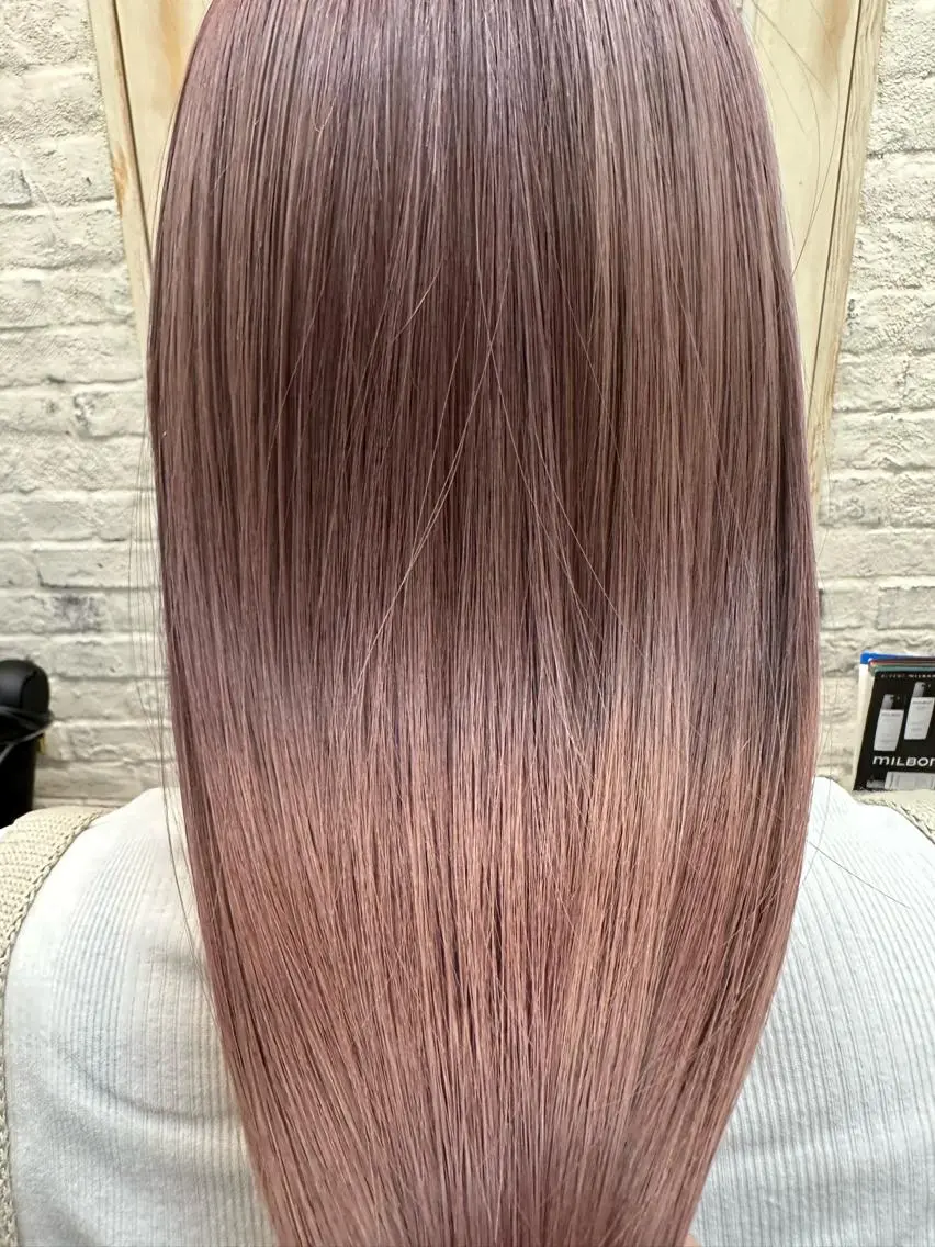 ロング カット ヘアカラー トリートメント 池内 章人のヘアスタイル