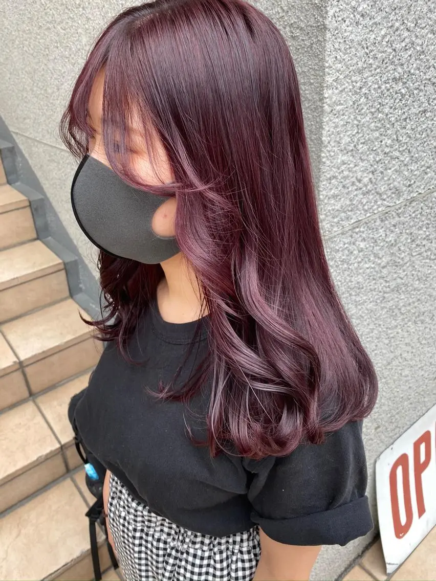 ロング カラー 💗💗韓国レイヤー yu-ki💗💗のヘアスタイル