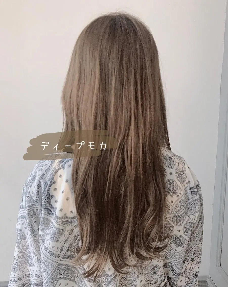 ロング カラー ヘアアレンジ カット パーマ トリートメント パーマ×ウルフカット koya☆のヘアスタイル