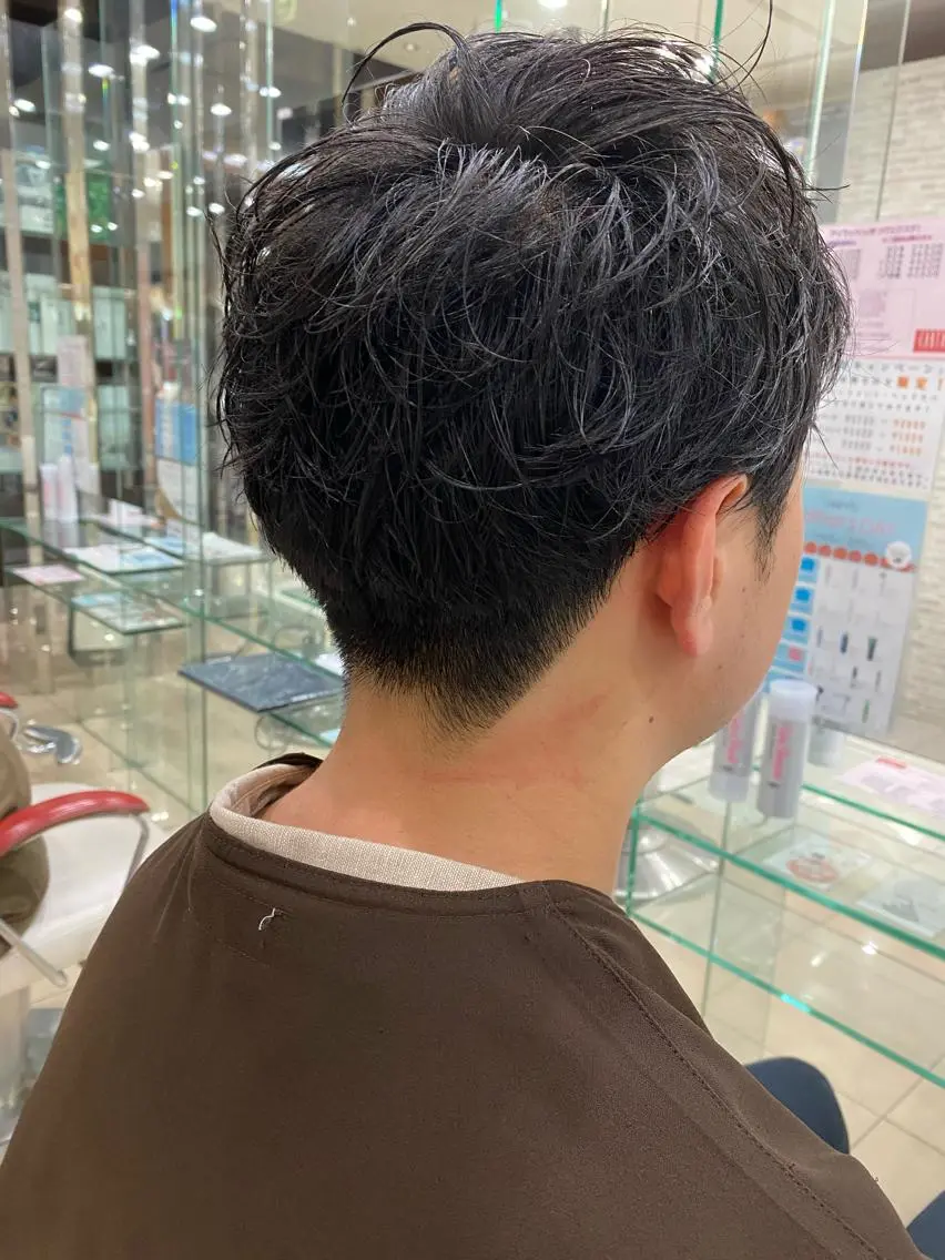 ショート パーマ 髪質改善・縮毛矯正 白根凌二のヘアスタイル