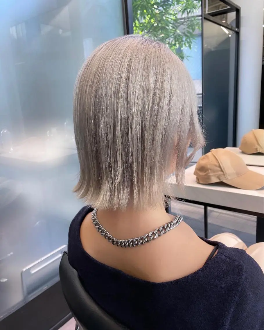 ショート カラー 韓国ヘア 店長NEGIのヘアスタイル