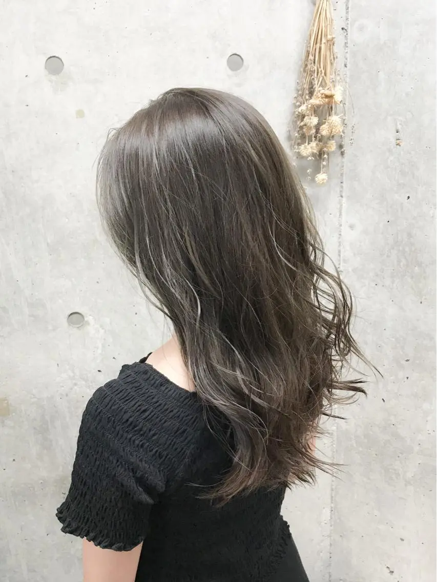 ロング カラー ブラウンカラー イルミナカラー ヘアカラー トリートメント 酸性縮毛矯正 店長浅野太郎のヘアスタイル
