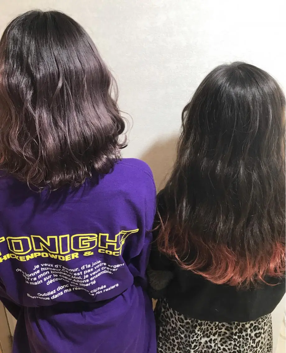 カラー 🧡色落ちまで2度 楽しめる🧡ヨシキのヘアスタイル