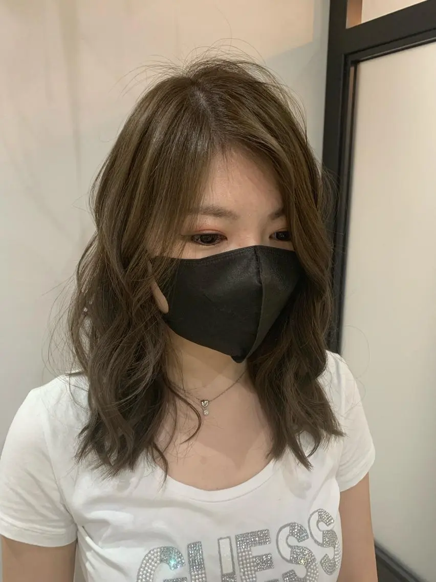 ミディアム ヘアカラー LITTLE _KATOのヘアスタイル