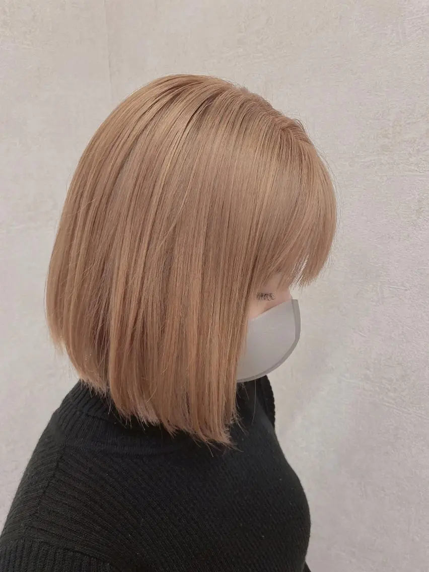 ミディアム メンズ縮毛矯正 ニュアンスパーマのヘアスタイル