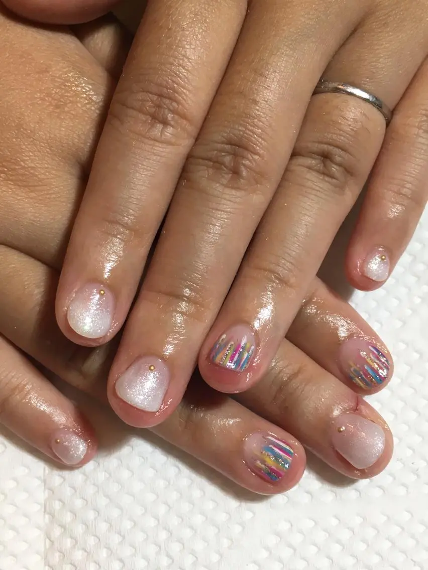 ネイル ニュアンスネイル 古川 里美のネイルデザイン