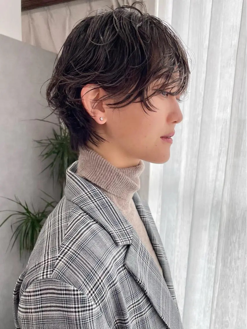 ショート ショートヘア カット レイヤーカット/透明 感カラー🩵中村友美のヘアスタイル