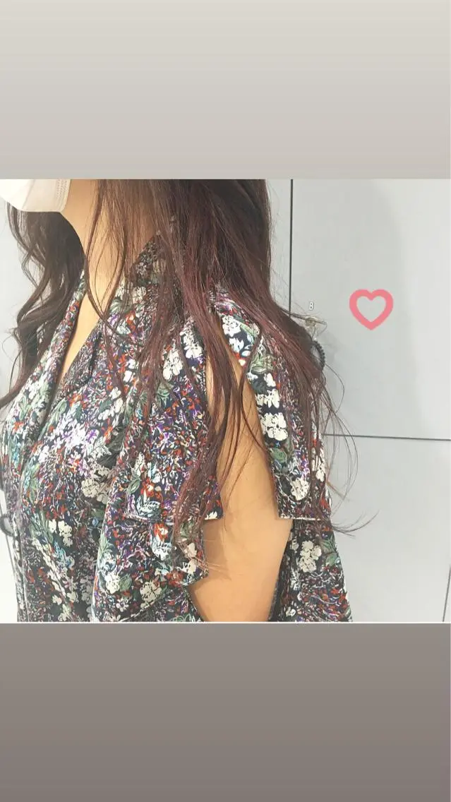 ロング カラー ロング カット ヘアカラー トリートメント 狩野 羅夢のヘアスタイル