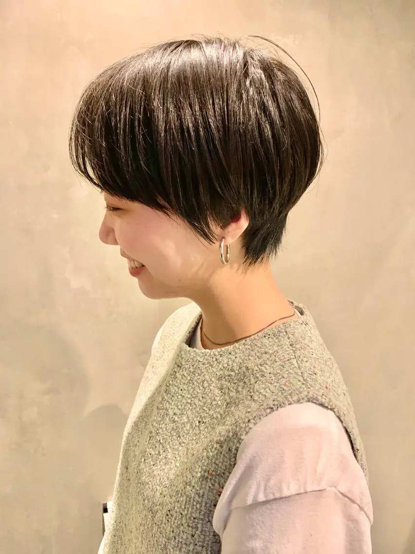 ショート ショート・ボブ ・ウルフ✂︎IMAIのヘアスタイル