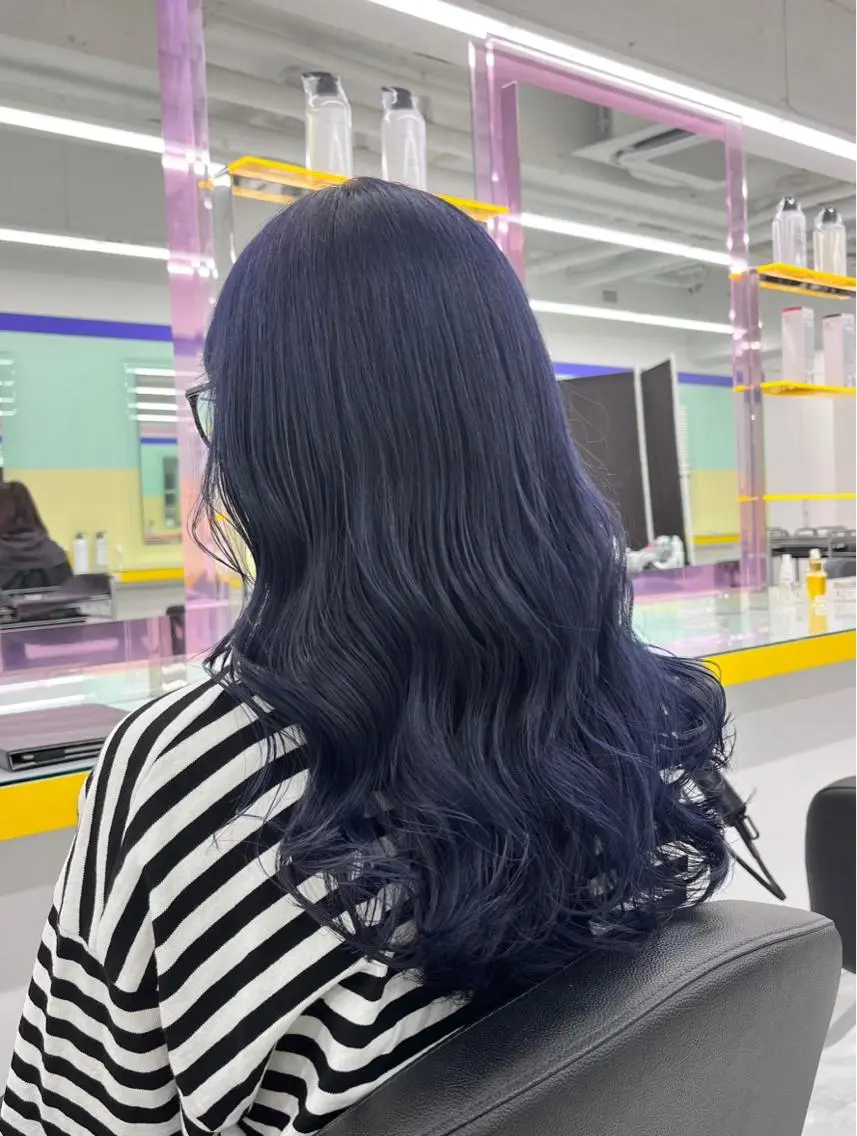 ロング 縮毛/ダブルカラー 🦋ベージュヘア🦋のヘアスタイル
