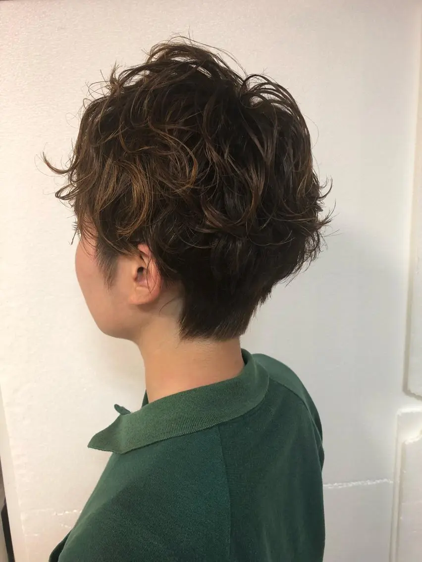 ショート パーマ 三軒茶屋/髪質改善 やまなかのヘアスタイル