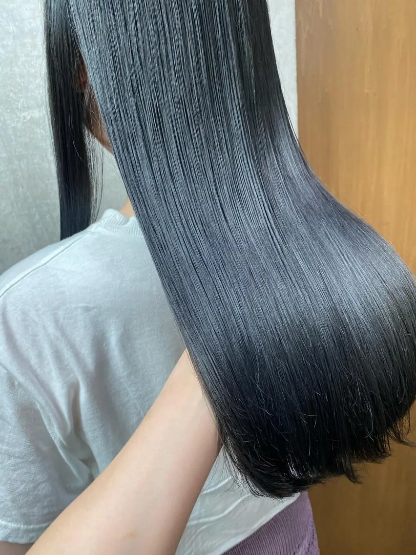 ロング ヘアカラー トリートメント ✨美髪エステ✨ 佐々木みなみのヘアスタイル