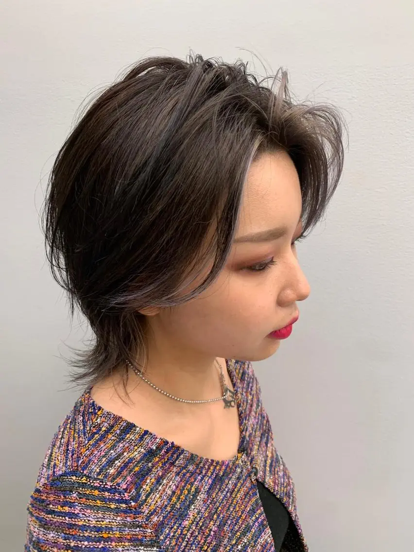 ショート 🌿レイヤー/ブリー チ/🌿JINのヘアスタイル