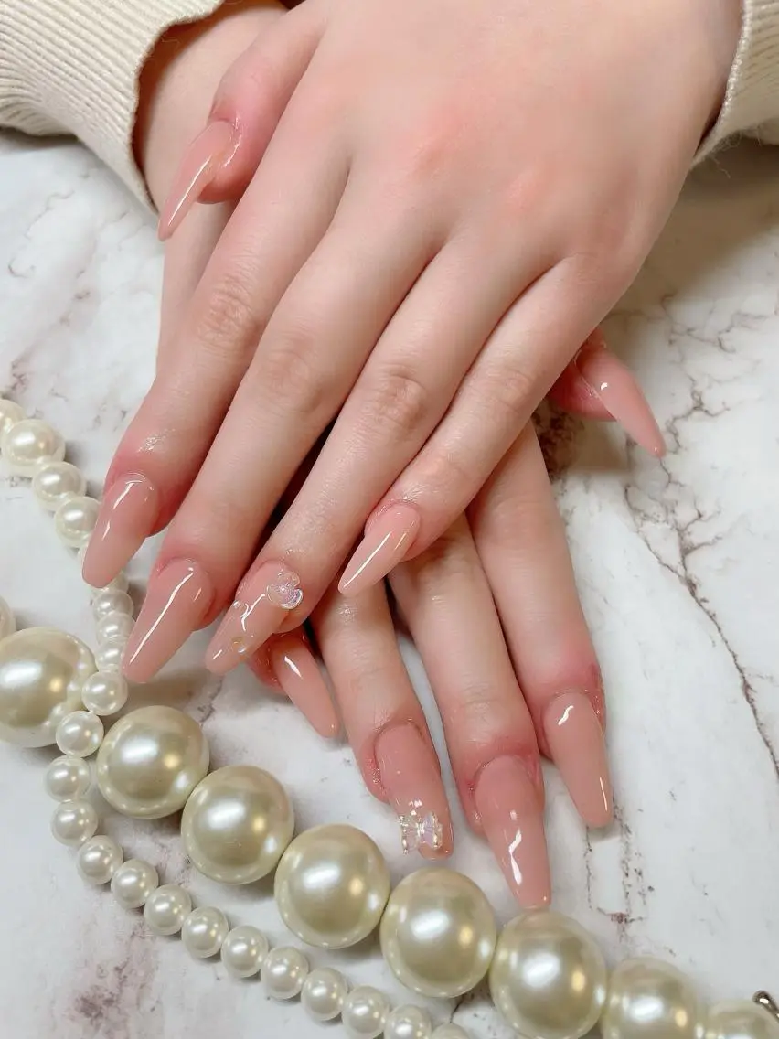 ネイル ワンカラーネイル シンプルネイル Nail salon 🎀Angeのネイルデザイン