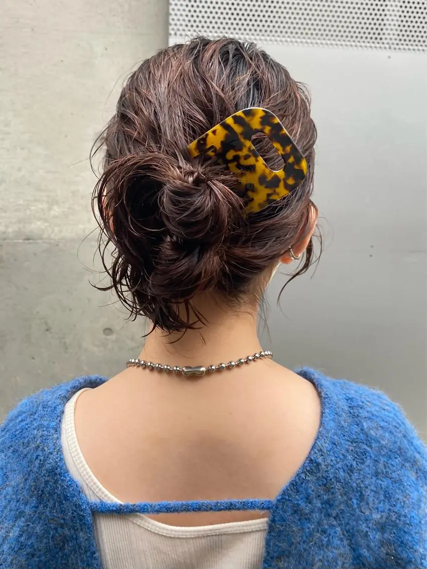 ヘアアレンジ ニュアンスパーマ minoriのヘアスタイル