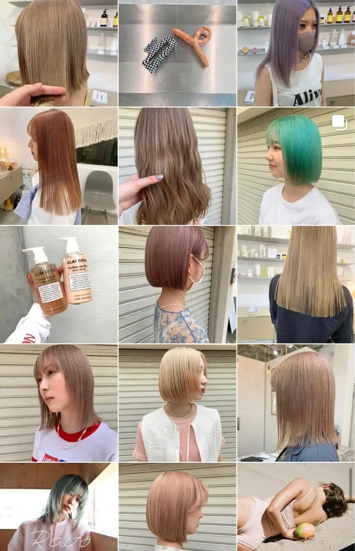 カラー wakana/ 柔らかベージュカラーのヘアスタイル