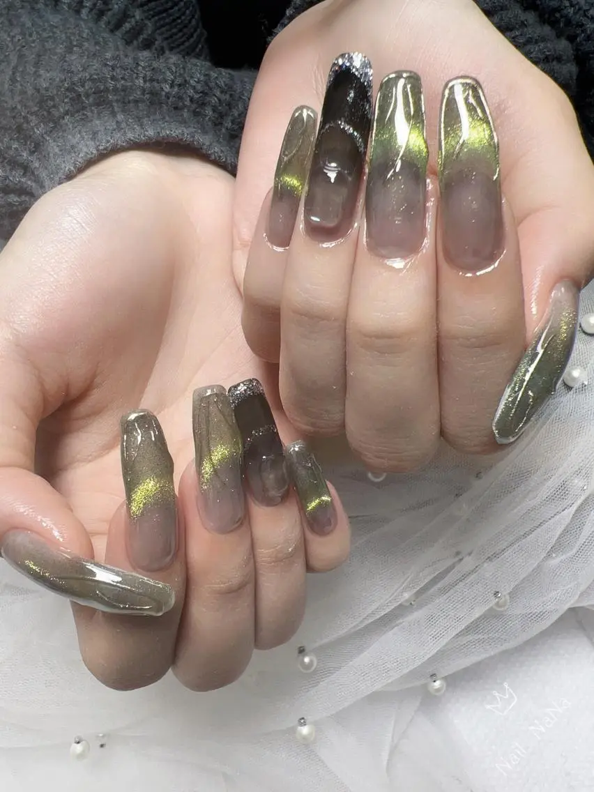ロング カラー ネイル ハンドネイル Nail NaNaのネイルデザイン