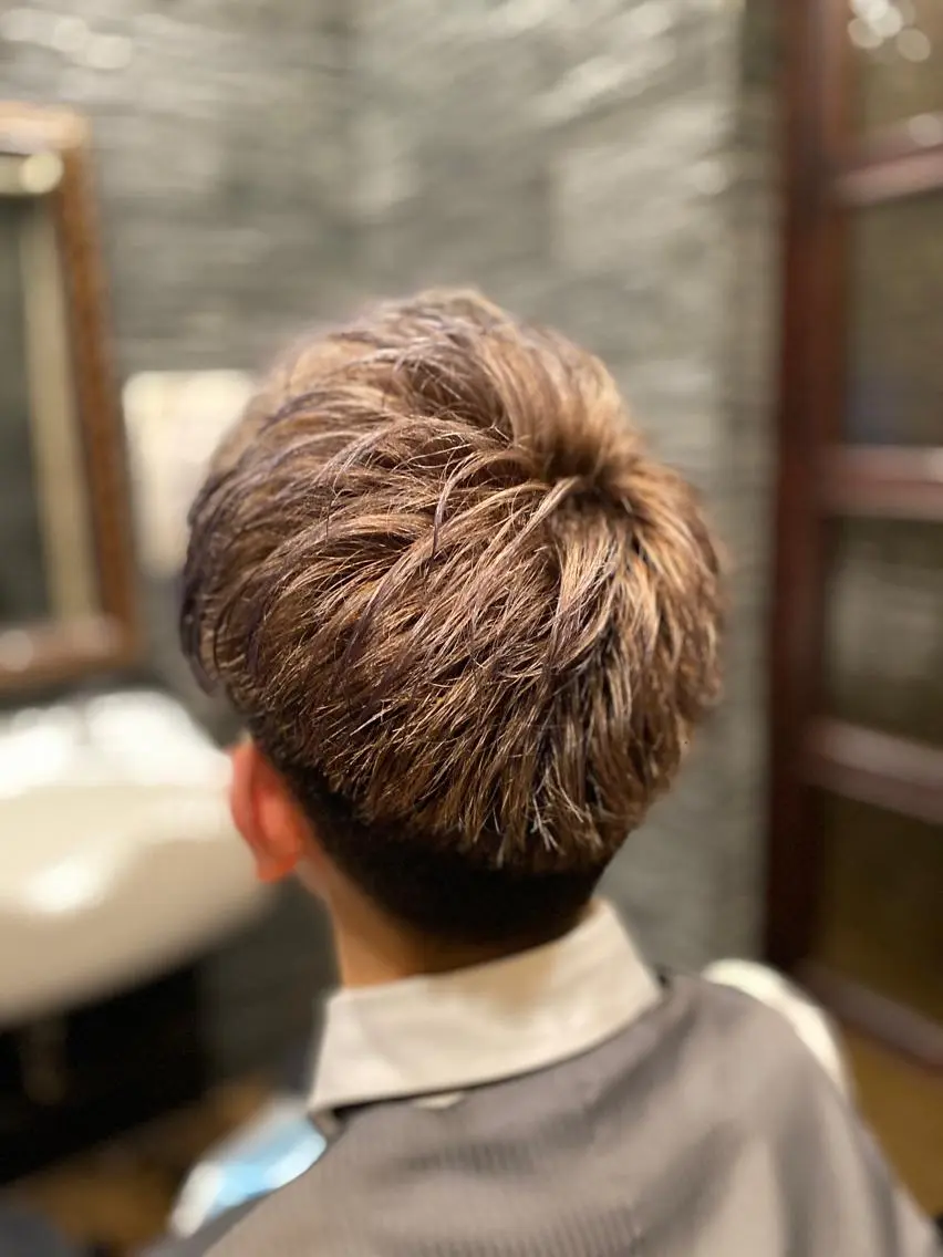 ショート メンズ 林田 龍明のヘアスタイル