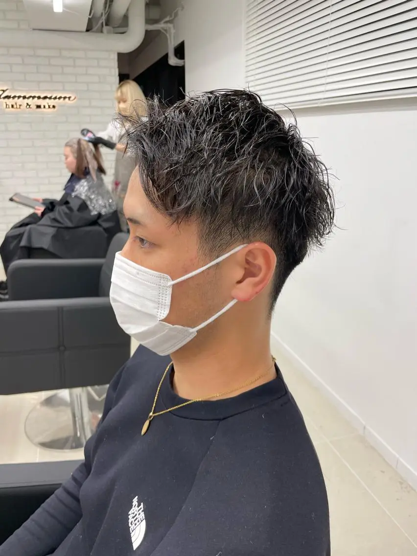ショート パーマ ヘアアレンジ メンズ 🔥メンズ特化🔥 木村 祐太のヘアスタイル