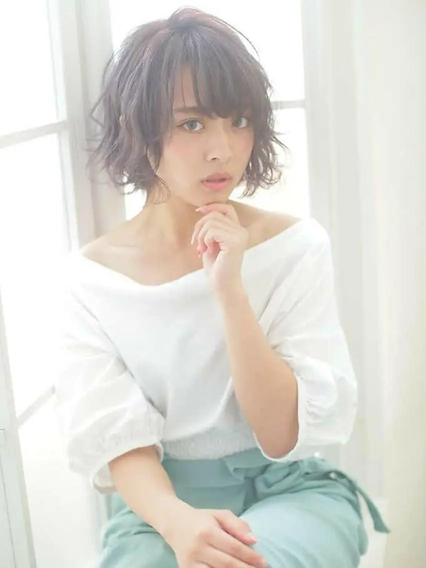 ショート カラー ヘアアレンジ ラベンダーカラー 【髪質改善美容師】t occa茨木篠原健太のヘアスタイル