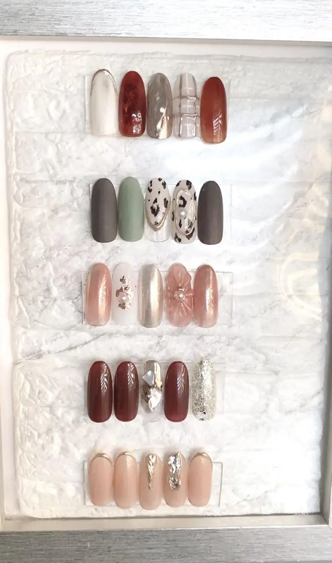 ネイル ハンドネイル yochi nailのネイルデザイン
