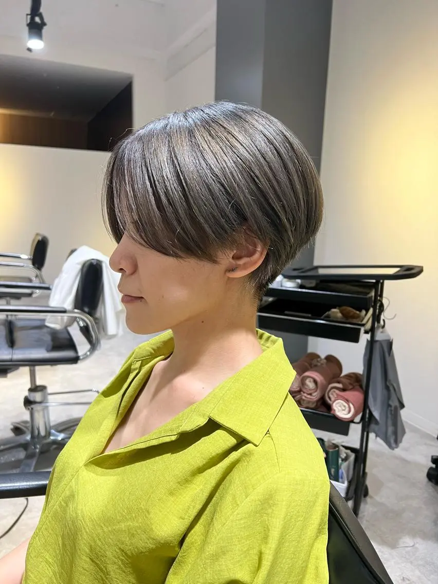 ショート ハンサムショート ショートヘア 寺尾 綾乃のヘアスタイル