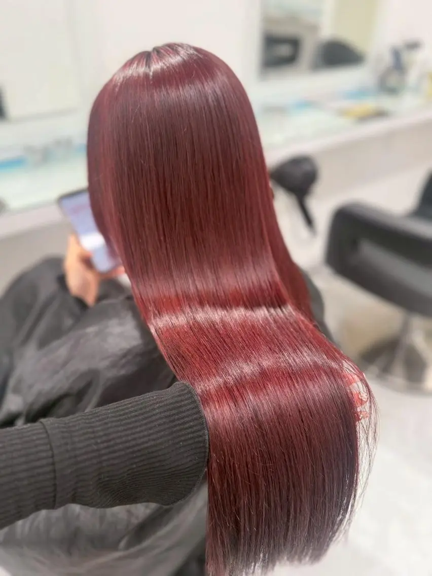 カラー 透明感🪽大人 ガーリー❤︎上野のヘアスタイル