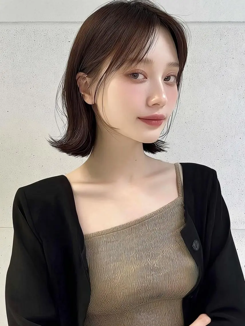 ミディアム 砂澤 瞳のヘアスタイル