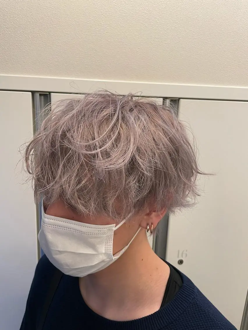 ショート メンズ アキモト マサキ/ パーマ人気NO1のヘアスタイル