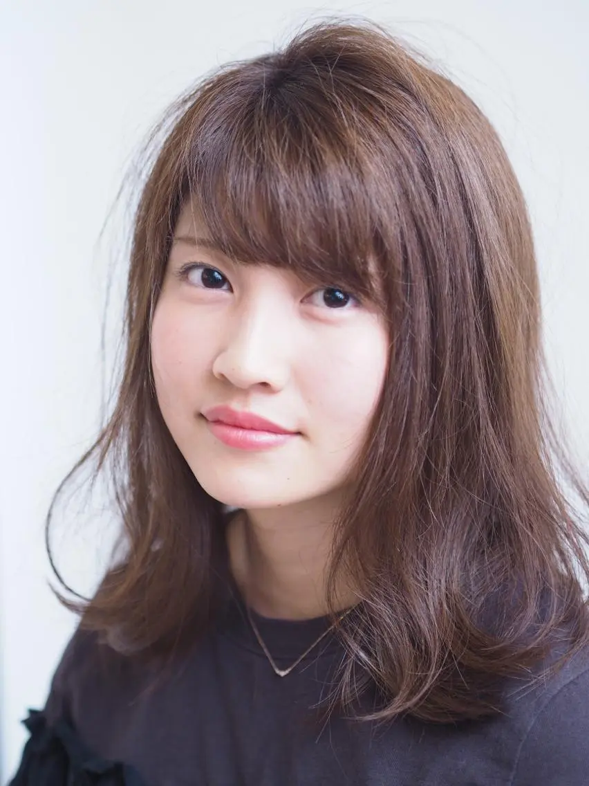 ミディアム セミロング サロンアカデミー 増渕　規泰のヘアスタイル