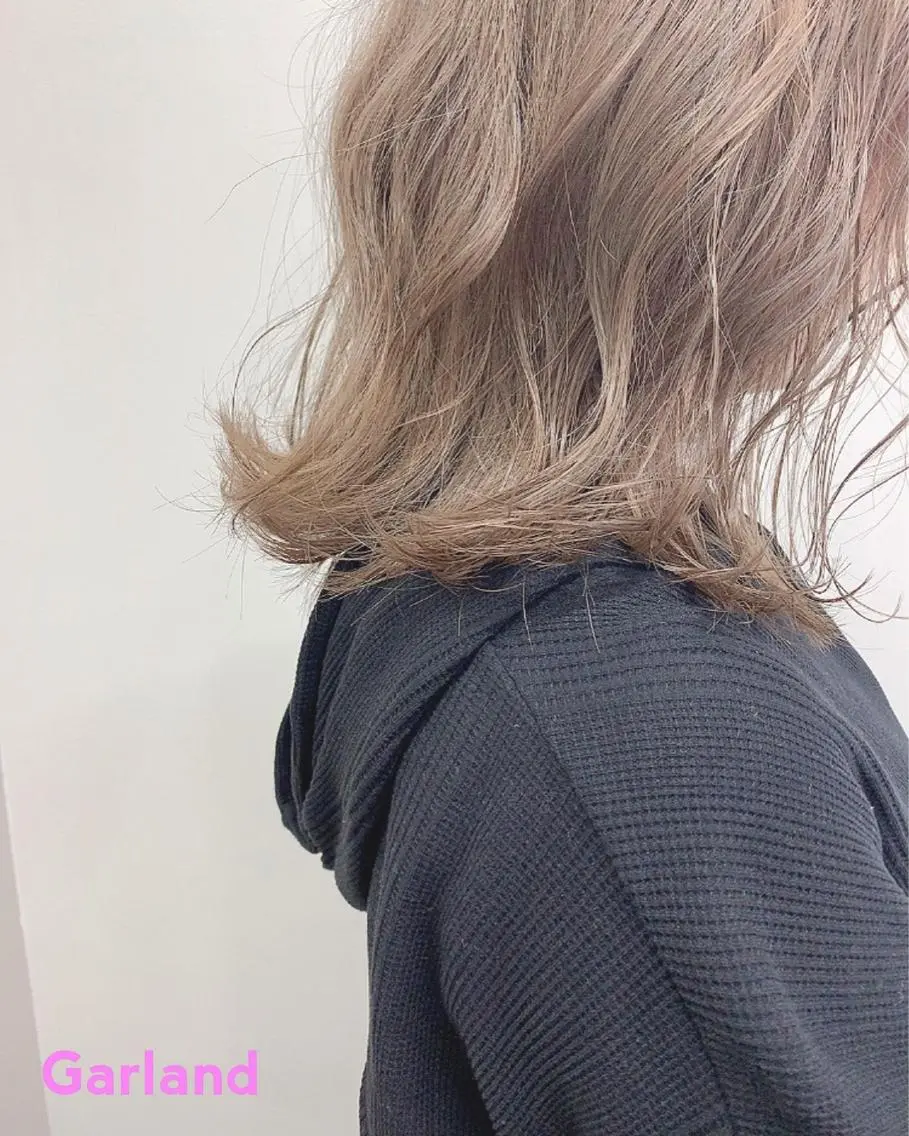ミディアム カラー 肌に馴染むカラー 梅田・増田のヘアスタイル