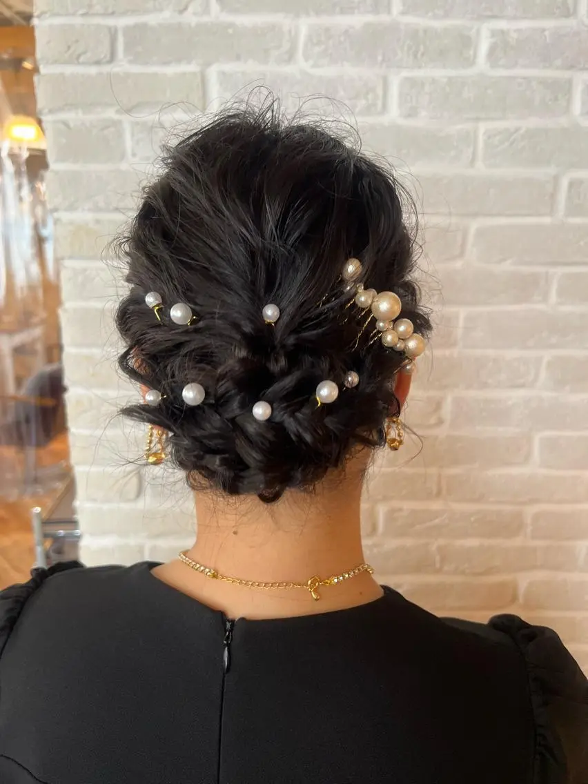 セミロング ヘアアレンジ Topstylist YUKIのヘアスタイル