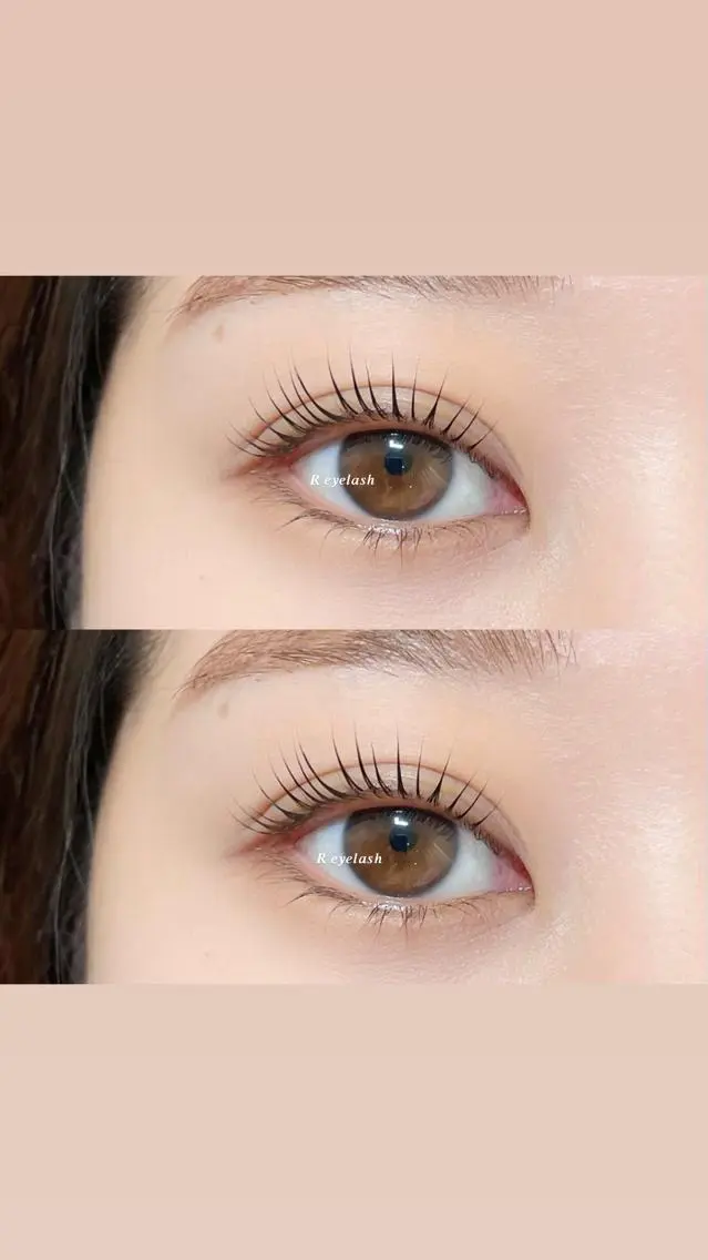 ミディアム カラー パーマ ヘアアレンジ メンズ キッズ ネイル マツエク・マツパ アイブロウ マツパ 𝑹 eyelashのマツエク・マツパデザイン