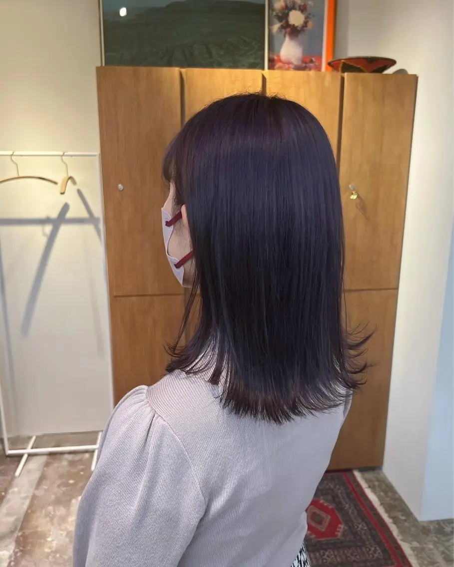 カラー aiko【艶カラー ・ミニモ年内で終了】のヘアスタイル