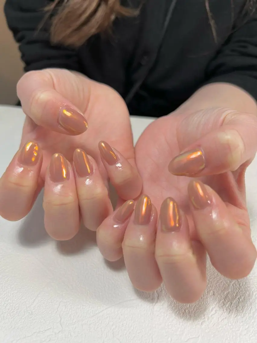 ネイル 氷ネイル・うるうるネイル ハンドネイル nail salon y＋のネイルデザイン