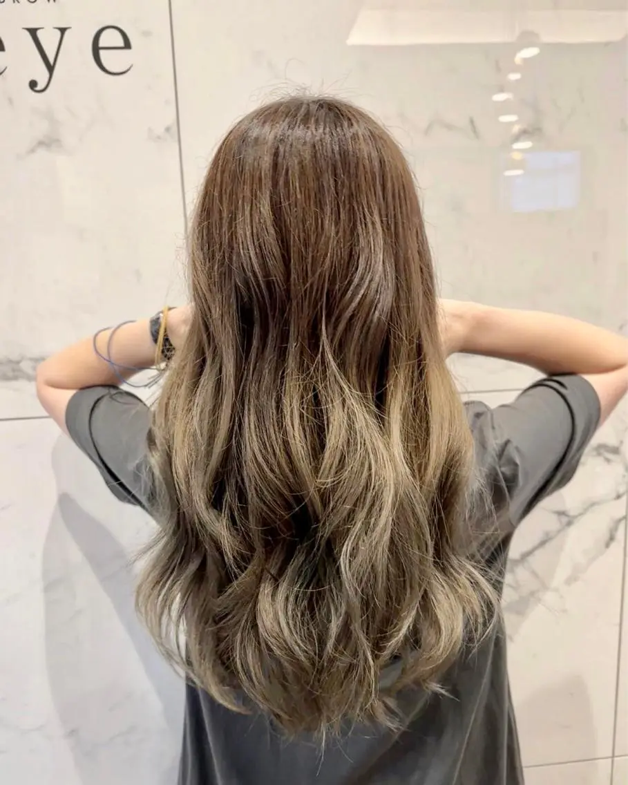 ロング カラー カット ヘアカラー arl 豊田店のヘアスタイル