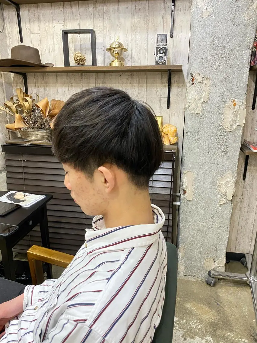 メンズ 勝河 怜楊のヘアスタイル